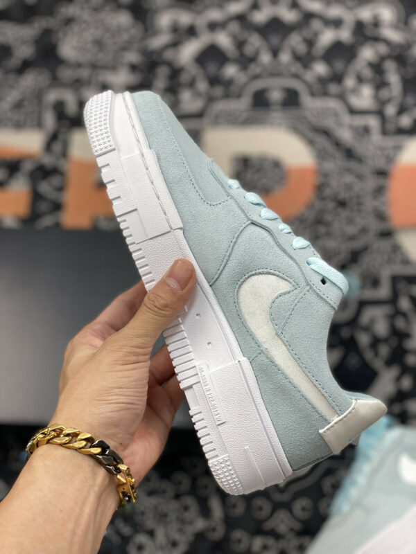 Nike Air Force 1 Pixel Glacier Ice Blue DH3855-400 For Sale