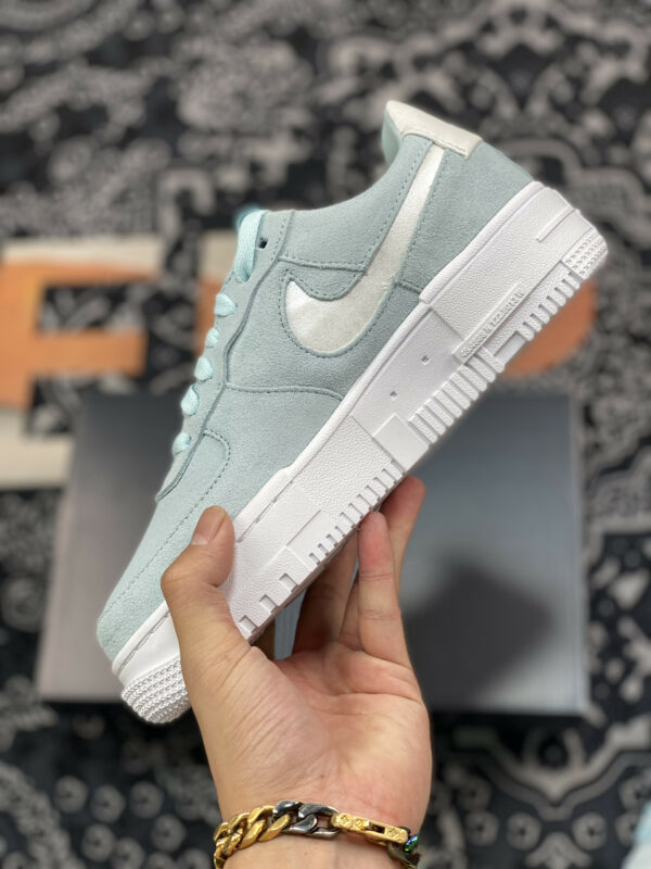 Nike Air Force 1 Pixel Glacier Ice Blue DH3855-400 For Sale