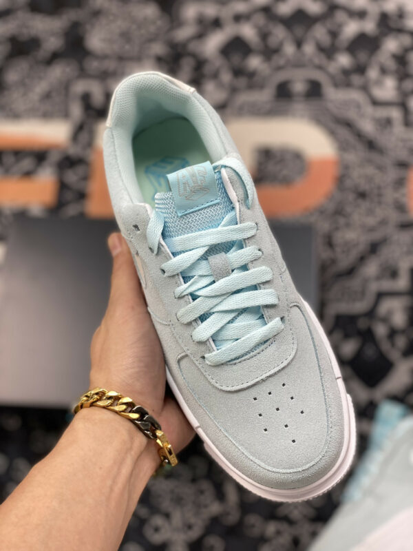 Nike Air Force 1 Pixel Glacier Ice Blue DH3855-400 For Sale