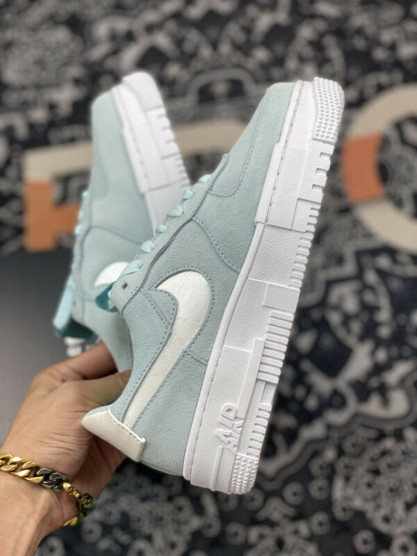 Nike Air Force 1 Pixel Glacier Ice Blue DH3855-400 For Sale