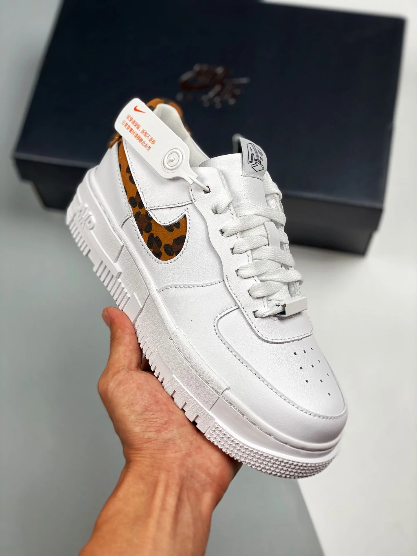 Nike Air Force 1 Pixel Leopard White Multi-Color For Sale