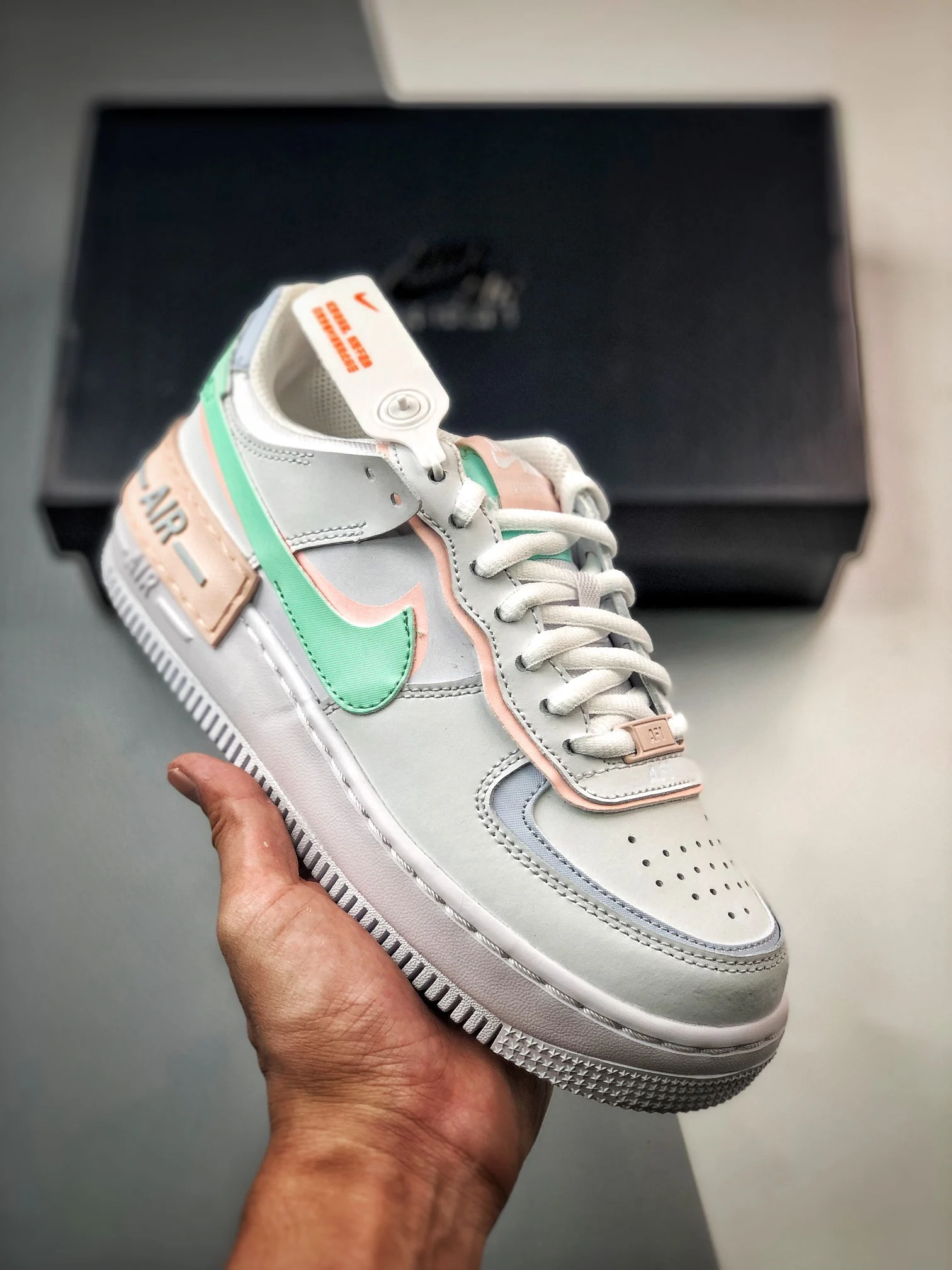 Nike Air Force 1 Shadow White Atmosphere-Mint For Sale