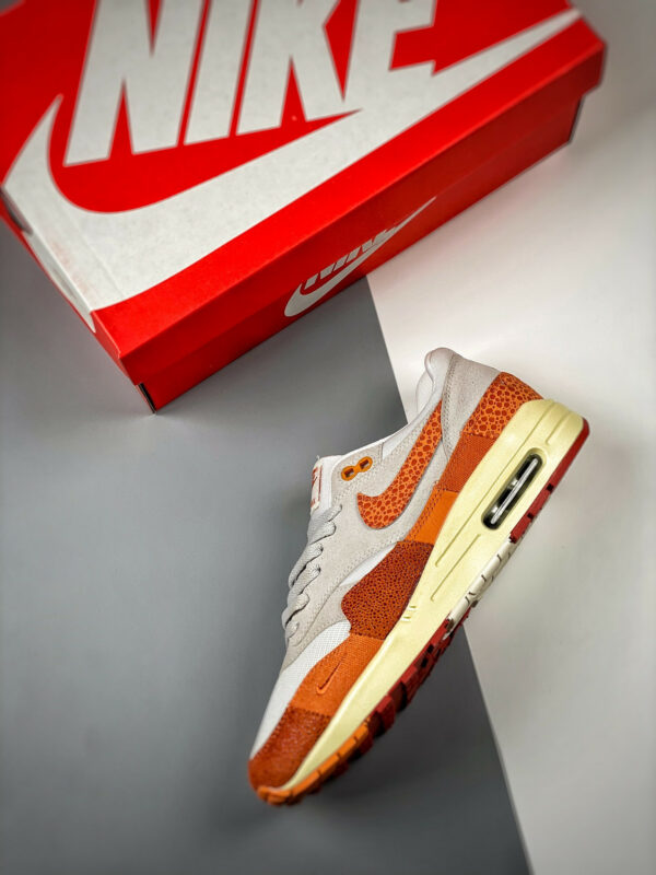 Nike Air Max 1 Master Light Bone Magma Orange-Neutral Grey For Sale