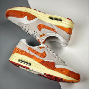 Nike Air Max 1 Master Light Bone Magma Orange-Neutral Grey For Sale