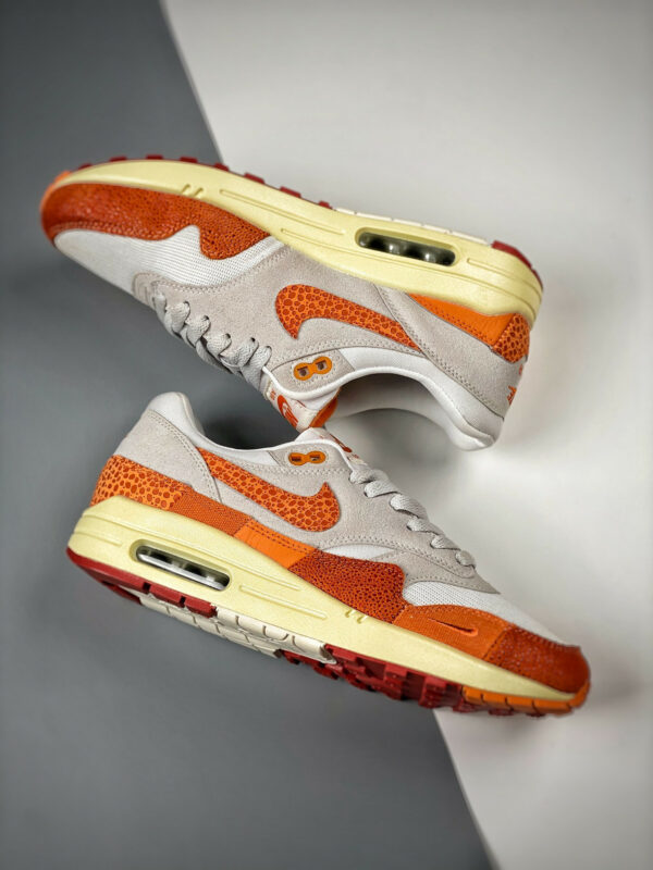 Nike Air Max 1 Master Light Bone Magma Orange-Neutral Grey For Sale