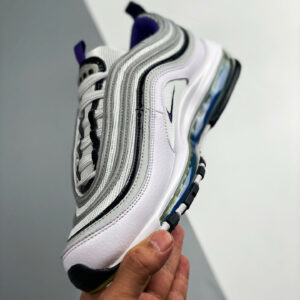 Nike Air Max 97 Kaomoji White Purple Black For Sale