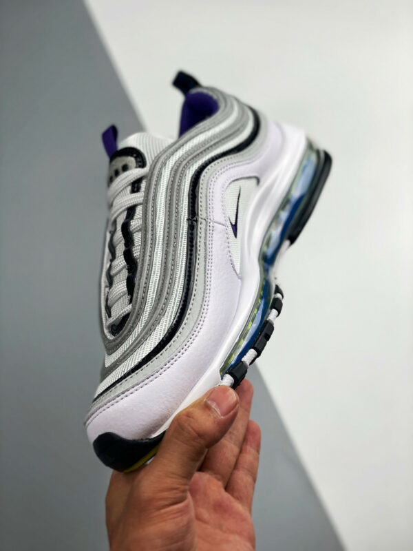 Nike Air Max 97 Kaomoji White Purple Black For Sale