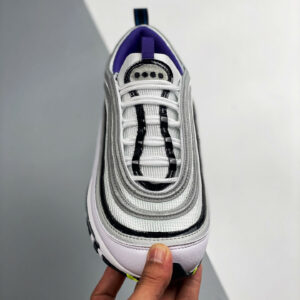 Nike Air Max 97 Kaomoji White Purple Black For Sale