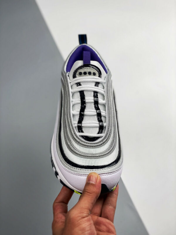 Nike Air Max 97 Kaomoji White Purple Black For Sale