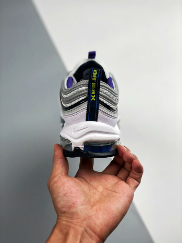 Nike Air Max 97 Kaomoji White Purple Black For Sale