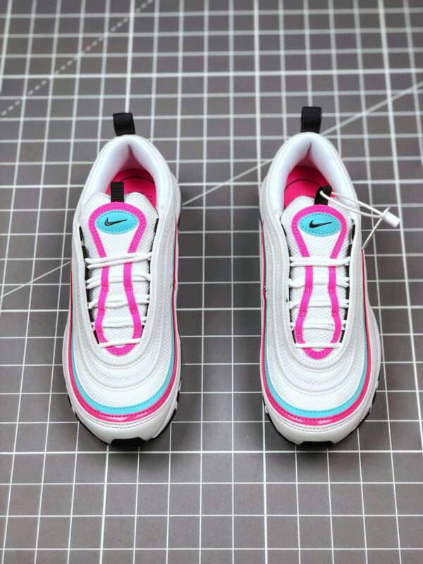 Nike Air Max 97 White Black Pink For Women