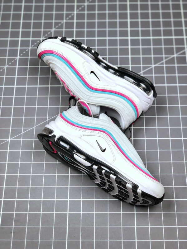 Nike Air Max 97 White Black Pink For Women