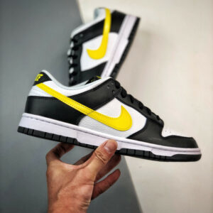 Nike Dunk Low Black Yellow White FQ2431-001 For Sale