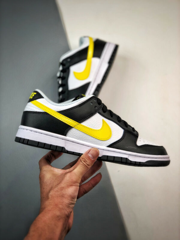 Nike Dunk Low Black Yellow White FQ2431-001 For Sale