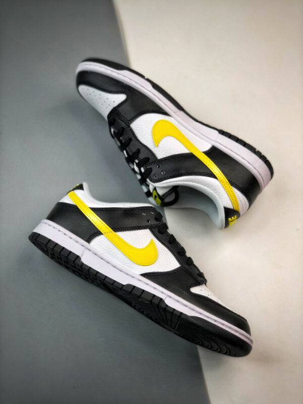 Nike Dunk Low Black Yellow White FQ2431-001 For Sale