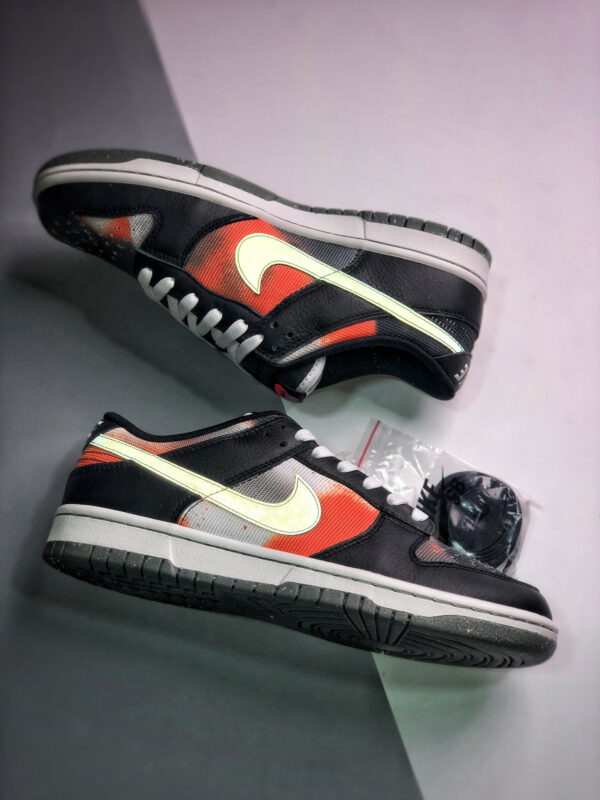 Nike Dunk Low Graffiti Black Red DM0108-001 For Sale