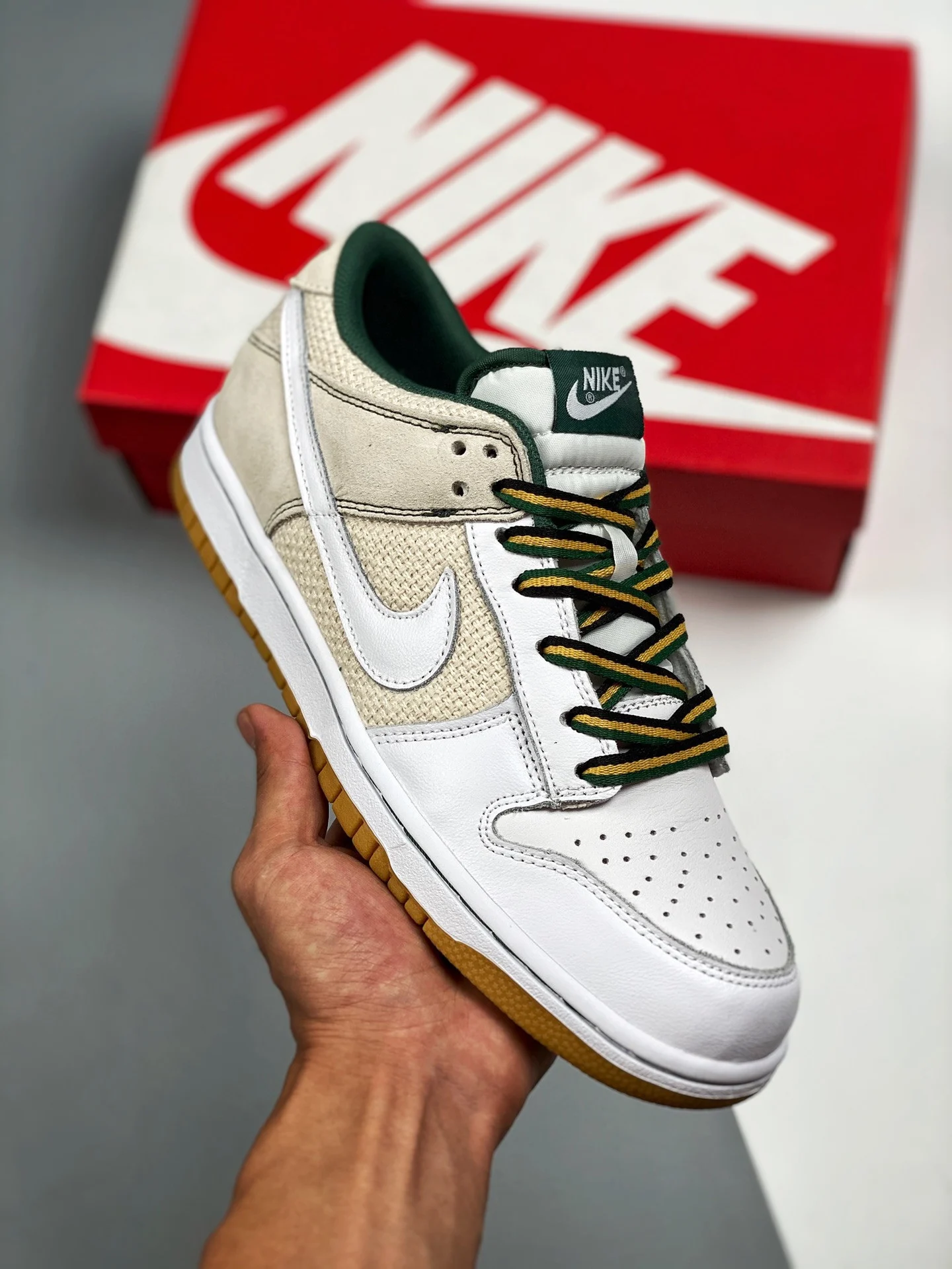 Nike Dunk Low Light Bone White-Gum Light Brown For Sale