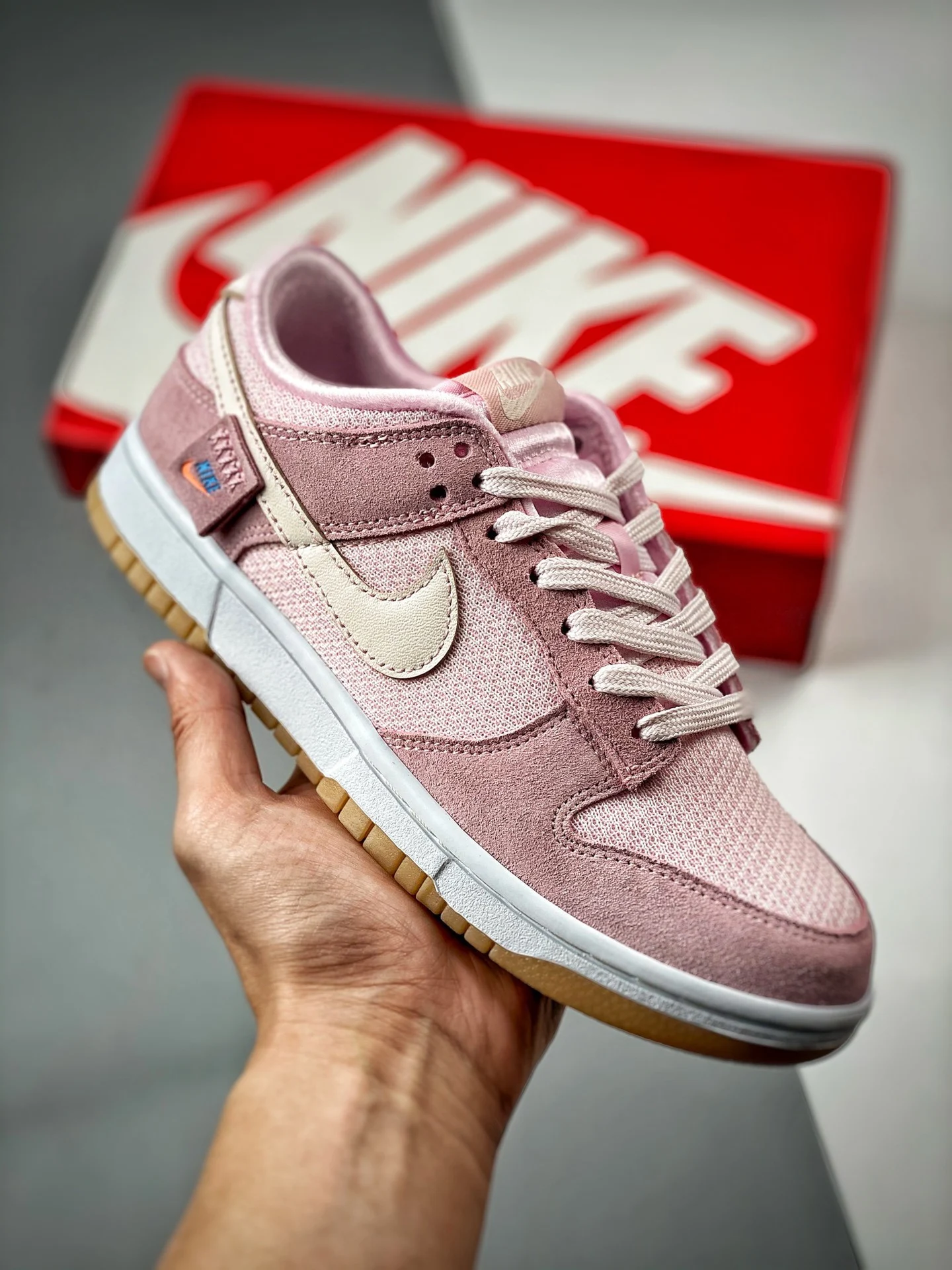 Nike Dunk Low WMNS Teddy Bear Light Soft Pink DZ5318-640 For Sale