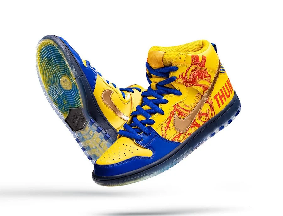 Nike SB Dunk High Doernbecher Vivid Sulfur Game Royal For Sale