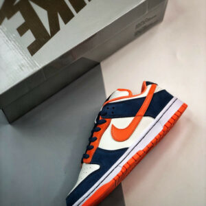 Nike SB Dunk Low Broncos White Orange Blaze-Midnight Navy 304292-184 For Sale