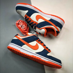 Nike SB Dunk Low Broncos White Orange Blaze-Midnight Navy 304292-184 For Sale