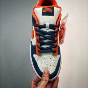 Nike SB Dunk Low Broncos White Orange Blaze-Midnight Navy 304292-184 For Sale