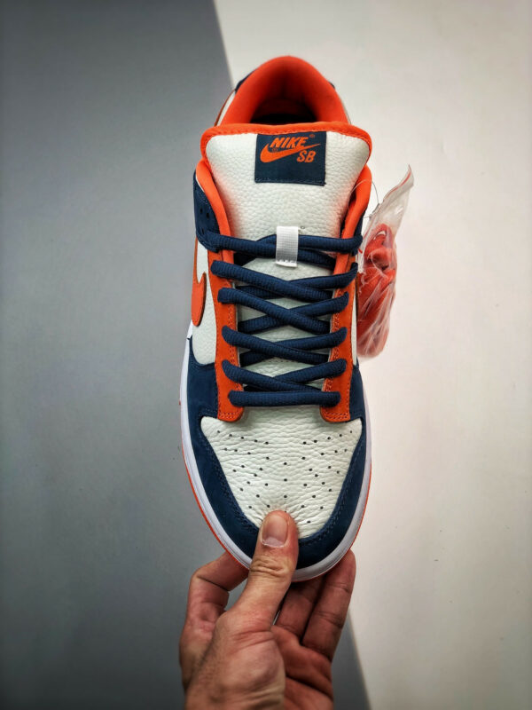 Nike SB Dunk Low Broncos White Orange Blaze-Midnight Navy 304292-184 For Sale