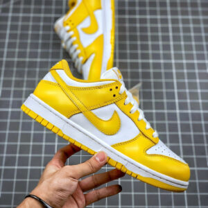 Nike SB Dunk Low Yellow White For Sale