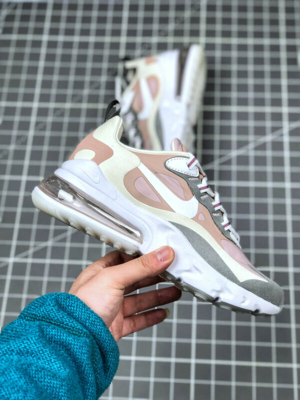 Nike WMNS Air Max 270 React Plum Chalk White-Stone Mauve For Sale