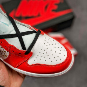 Supreme x Air Jordan 1 High Stars Varsity Red For Sale