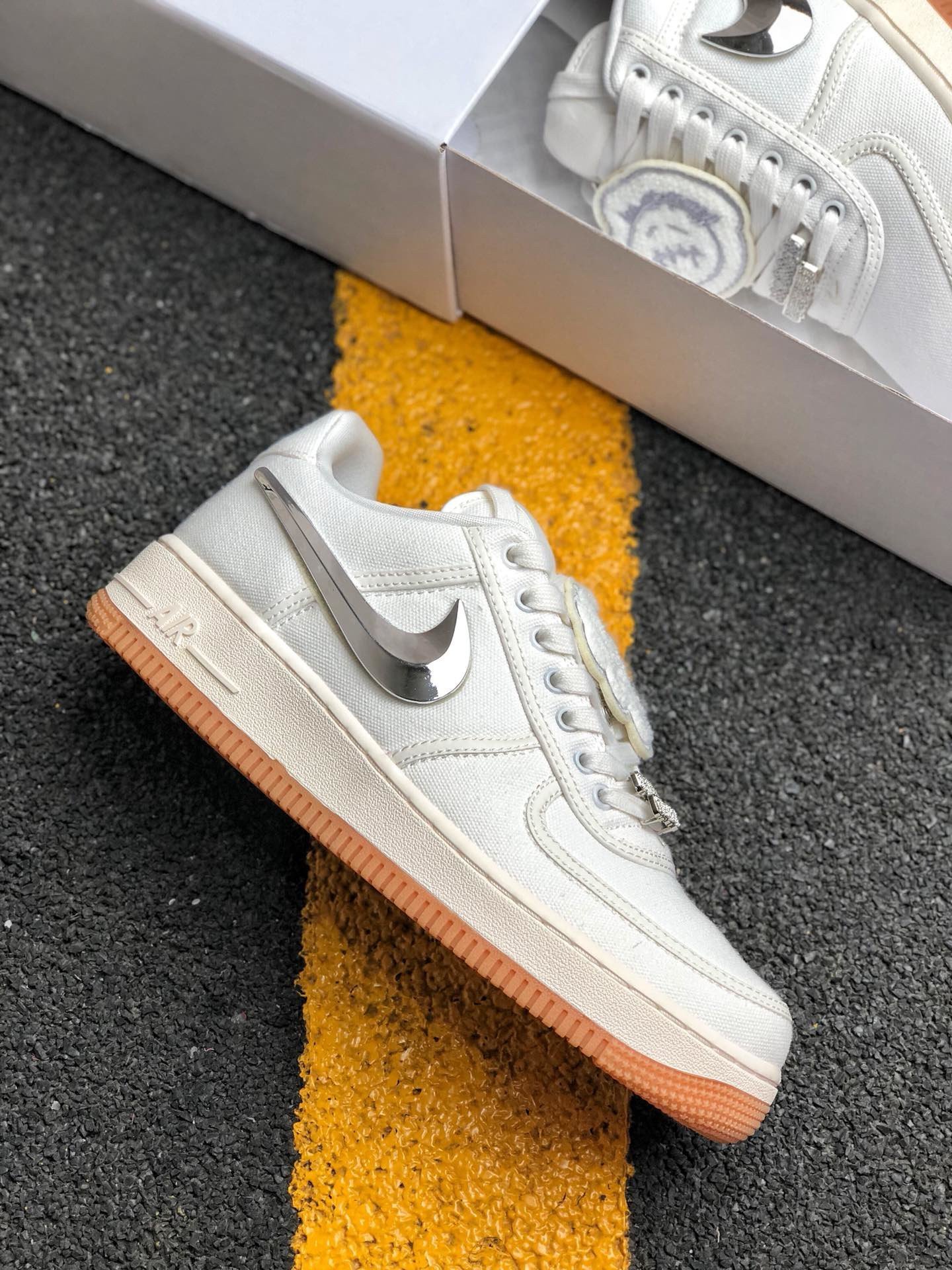 Travis Scott x Nike Air Force 1 Low Sail For Sale