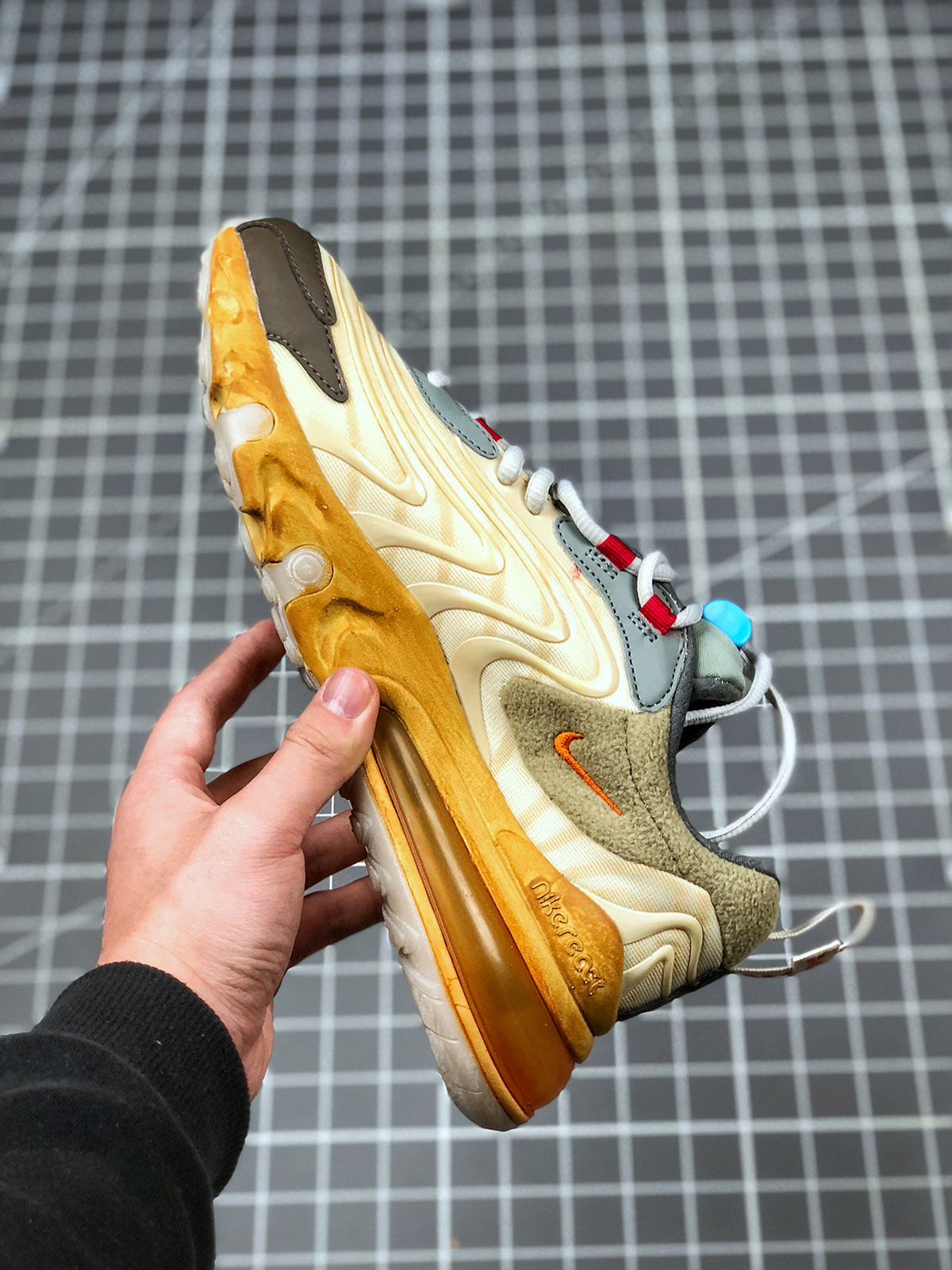 Travis Scott x Nike Air Max 270 React Cactus Trails CT2864-200 For Sale