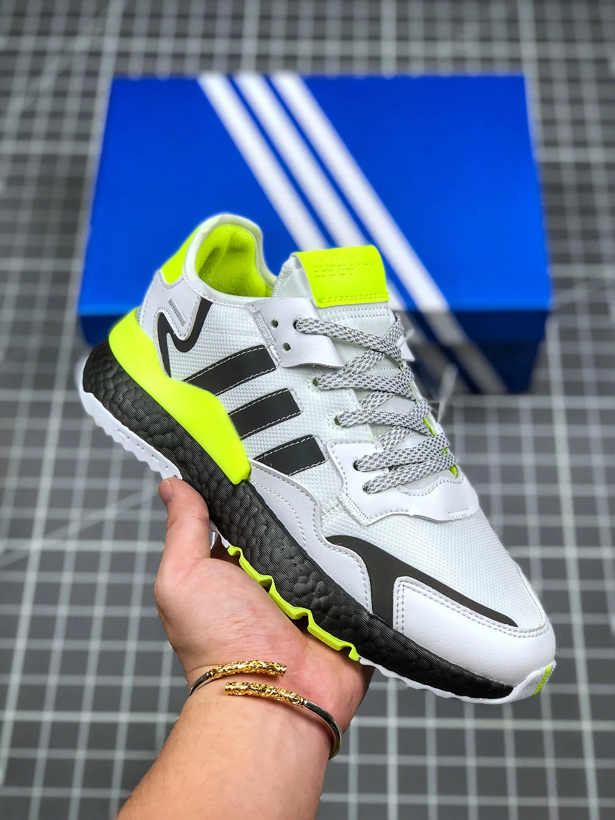 Adidas Nite Jogger Signal Green EG6749 For Sale