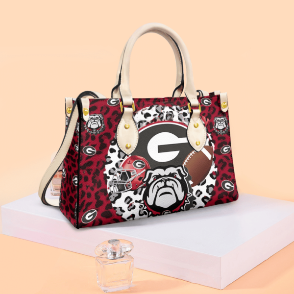 Georgia Bulldog Women Leather Hand Bag