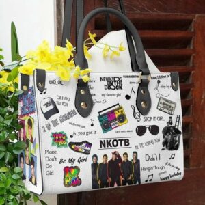 New Kids NKOTB Women Leather Hand Bag