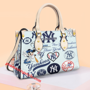 New York Yankees 1g Women Leather Hand Bag