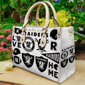 Las Vegas Raiders Women Leather Hand Bag