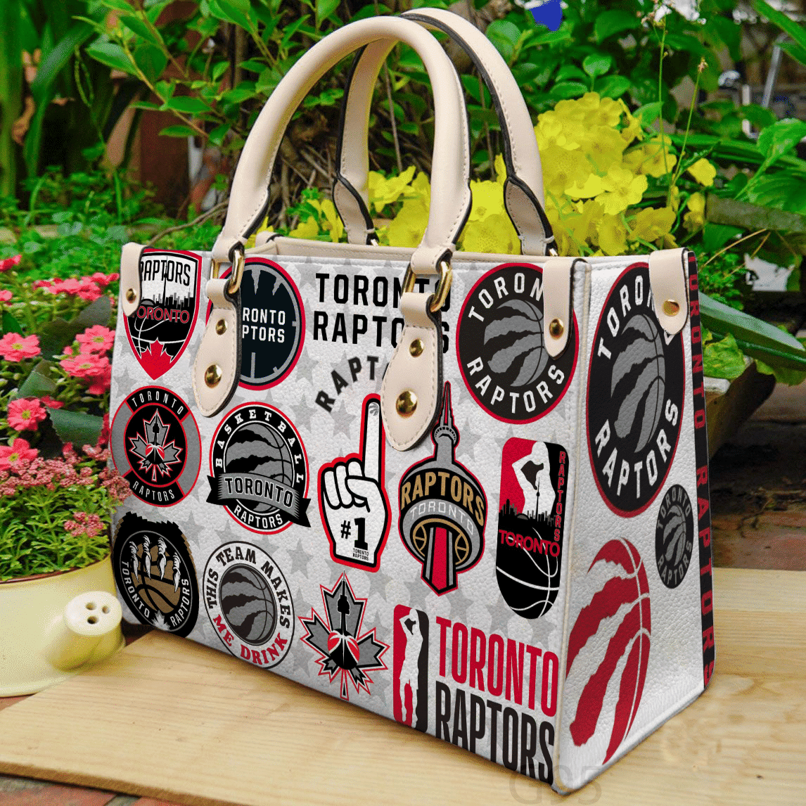 Toronto Raptors 1 Women Leather Hand Bag