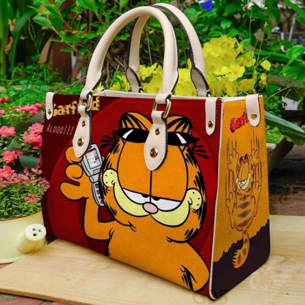 Garfield Lover Women Leather Hand Bag