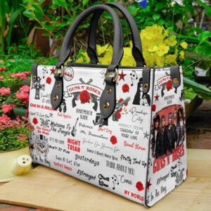 Guns NBag Roses 1 Women Leather Hand Bag