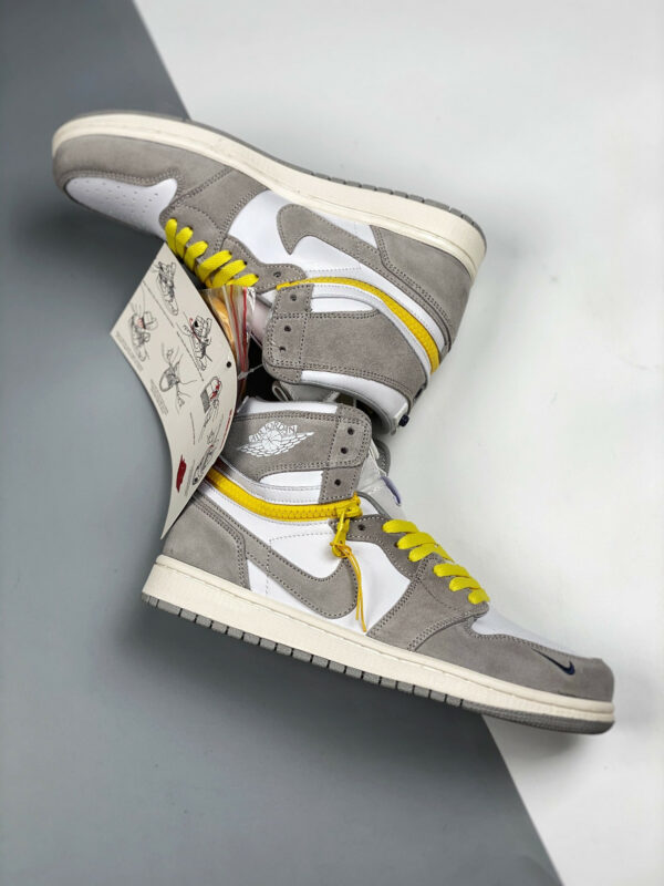 Air Jordan 1 High Switch Light Smoke Grey CW6576-100 For Sale