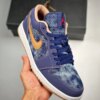 Air Jordan 1 Low Denim Midnight Navy University Red-White-Hemp For Sale