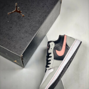 Air Jordan 1 Low Black Grey Pink 553558-062 For Sale