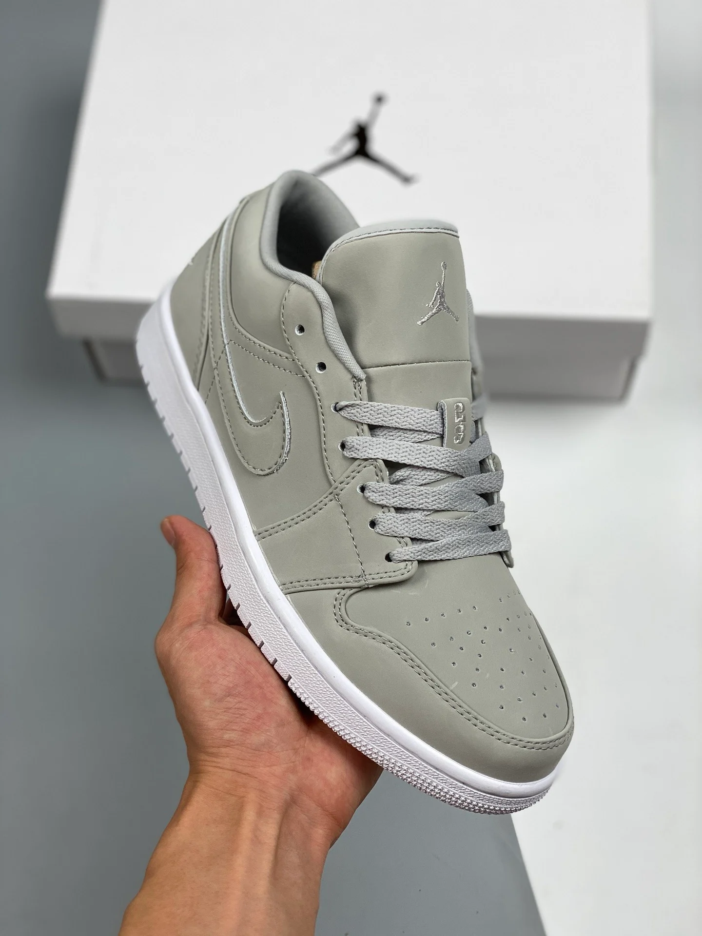 Air Jordan 1 Low Grey Fog White DC0774-002 For Sale