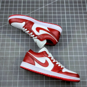 Air Jordan 1 Low Gym Red White 553558-611 For Sale