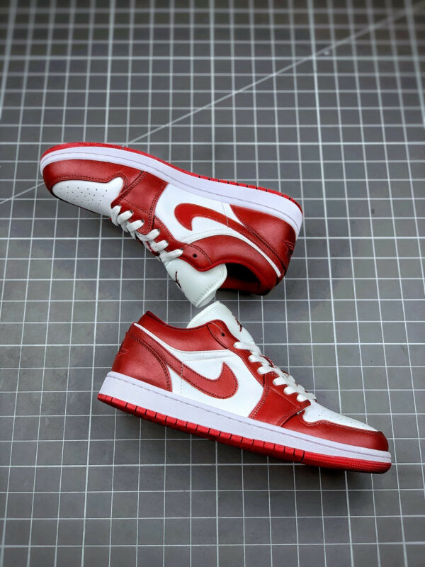 Air Jordan 1 Low Gym Red White 553558-611 For Sale