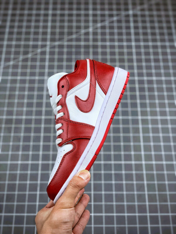 Air Jordan 1 Low Gym Red White 553558-611 For Sale