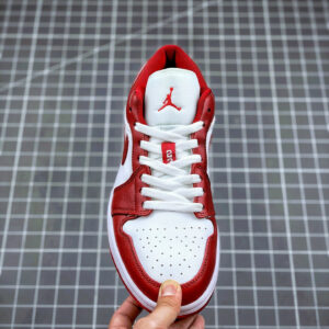 Air Jordan 1 Low Gym Red White 553558-611 For Sale