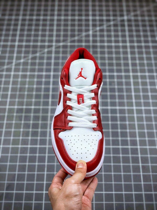 Air Jordan 1 Low Gym Red White 553558-611 For Sale