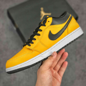 Air Jordan 1 Low University Gold Black-White For Sale